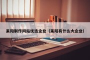 北京耒阳制作网站优选企业（耒阳有什么大企业）